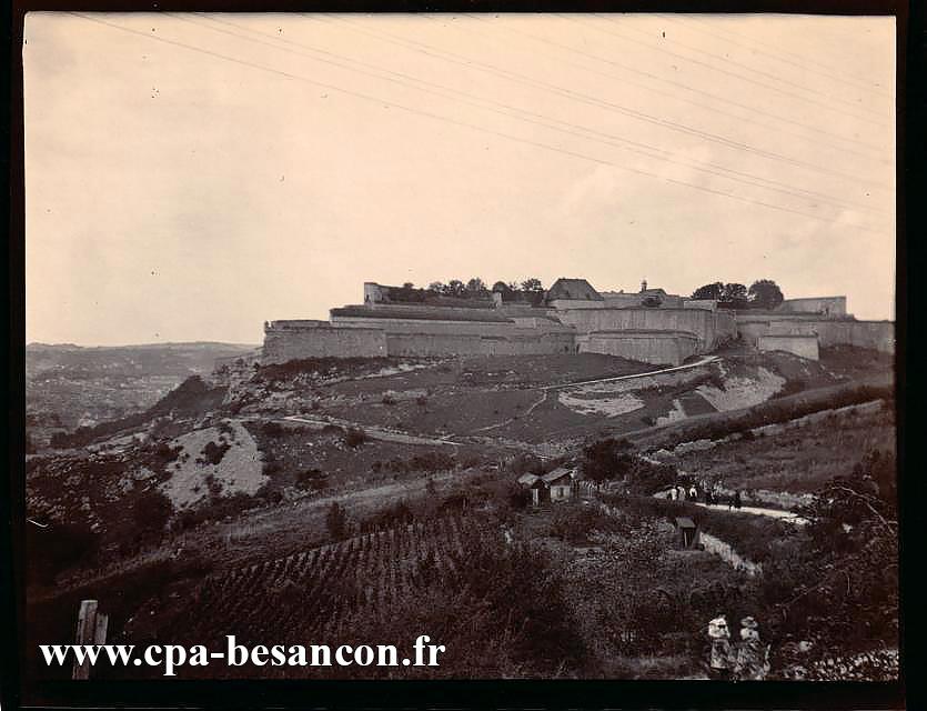 La Citadelle de Besançon vers 1900